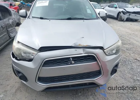 2014 Mitsubishi Outlander Sport Es from USA, damaged, VIN 4A4AP3AU4EE016093